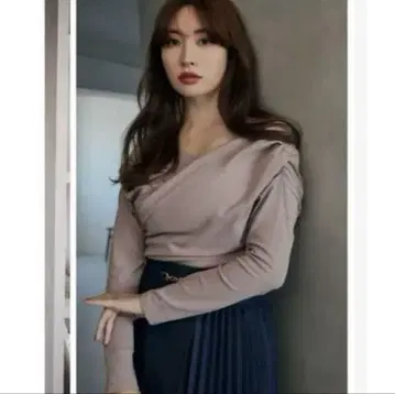 Asymmetric Cotton-blend Jersey Top