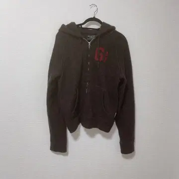 Abercrombie & Fitch 후드 부착 지퍼 후드티