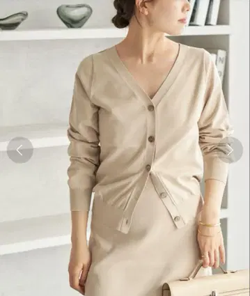 Plage Luster 가디건 베이지 34