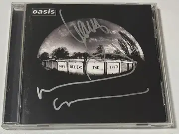 Oasis Don't Believe the Truth 사인 포함