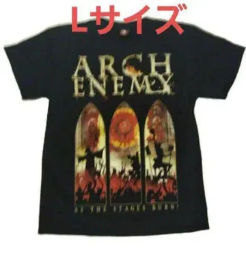밴드 티셔츠 ARCH ENEMY L 사이즈