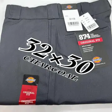디키즈 Dickies 오리지널 874 워크 팬츠 블랙