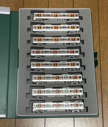 323계 철도 모형 8량 (실내등 포함) KATO 10-1465+1466