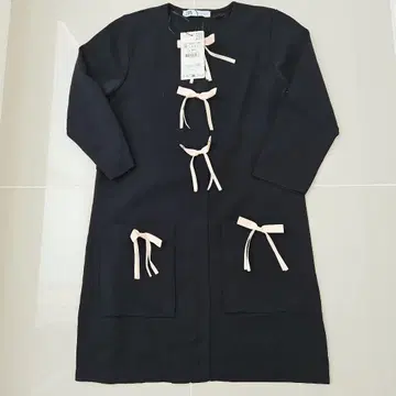 ZARA 블랙 리본 원피스 M 사이즈 새상품