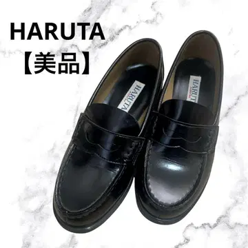 HARUTA 하루타 블랙 로퍼 23 EEE