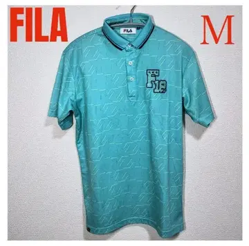 FILA 연두색 피케 셔츠 M 사이즈