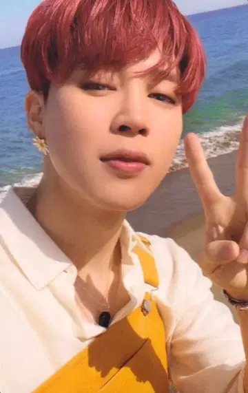 BTS Butter JIMIN 트레이딩 카드 오렌지