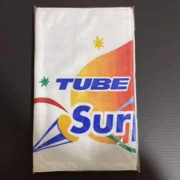 TUBE 컬러풀 로고 타월 튜브 마에다 노부테루