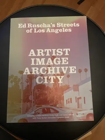 Ed Ruscha's Streets of Los Angeles