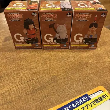 제일복권 드래곤볼 G상 카린님, 야지로베, 우파 3종 세트
