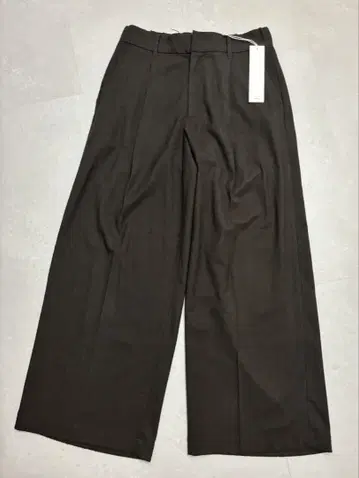 WYM BREEZE TWEED DEEP TUCK BAGGY SLACKS
