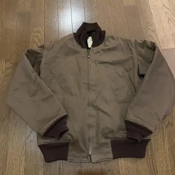 Buzz Rickson's 탱커스 브라운 Crown 지퍼 자켓