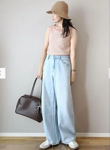UNIQLO 배기 커브 진 짧은 기장 27