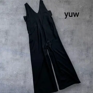 새상품급! yuw 린넨 혼방 살로펫 BLACK