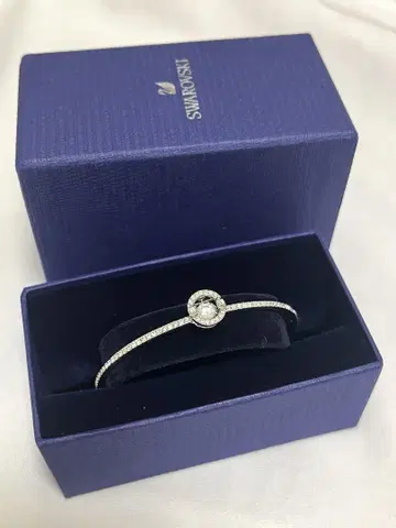Swarovski 실버 팔찌