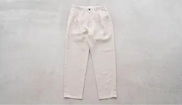 STILL BY HAND 1 Tuck Linen Trousers