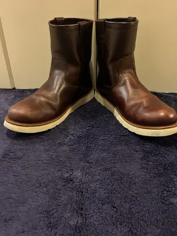 UNITED ARROWS 페코스 부츠 가죽 REDWING 엔지니어