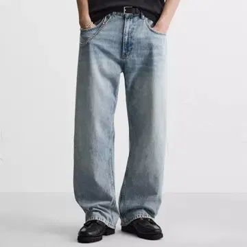 ZARA BAGGY FIT LIMITED EDITION 데님 팬츠