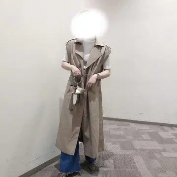 JEANASIS 지나시스 트렌치 베스트 원피스