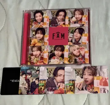 timelesz FAM 앨범 트레이딩 카드 포함