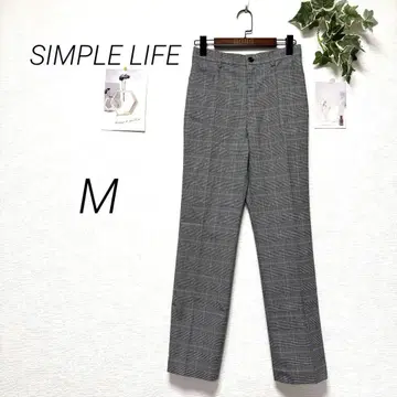 9821 SIMPLE LIFE 심플 라이프 글렌체크 팬츠 M