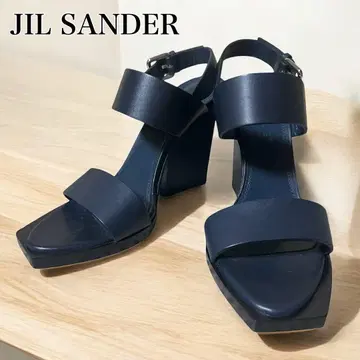 질 샌더 JIL SANDER 샌들 앵클 스트랩 23.5cm 정도