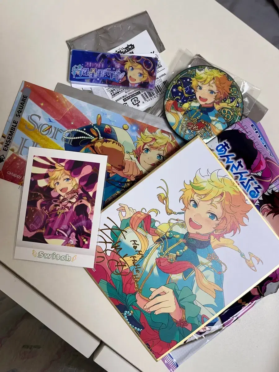 Bulk) Sora Ensemble Stars Ticket Badge Art Board