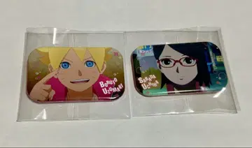 BORUTO 볼트 사라다 스퀘어 캔뱃지