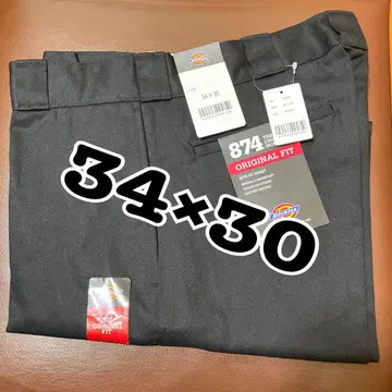 디키즈 Dickies 오리지널 874 워크 팬츠 블랙
