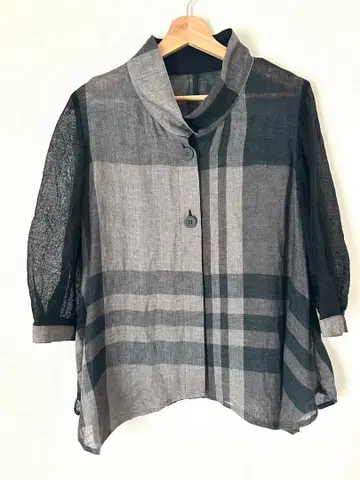 제니 가르송 삼성 드레스 린넨 상의 사이즈 F