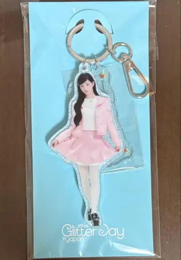 illit 이로하 Glitter Day 아크릴 키링 팝업