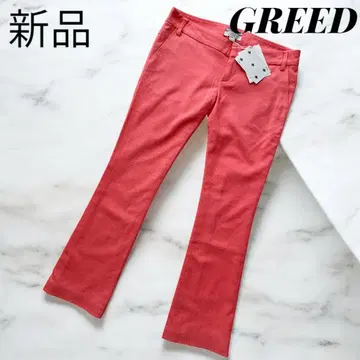 새 상품 택 포함 GREED 스트레치 팬츠 슬랙스 GREED 면 마 S