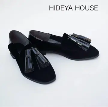 HIDEYA HOUSE 바부쉬 블랙 로퍼 태슬 포함