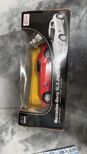 Mercedes-Benz SLS AMG R/C 카 빨간색/옐로우 컬러