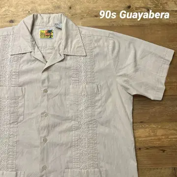 90s Guayabera 과야베라 쿠바 셔츠 반팔