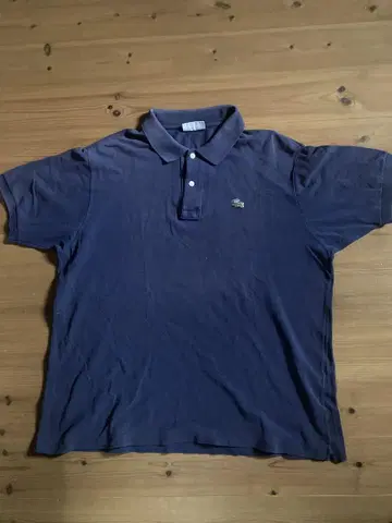 Lacoste 프레라코 네이비 피케 셔츠 사이즈 6 프랑스제