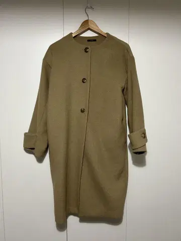 베이지 롱 코트 URBAN RESEARCH ROSSO