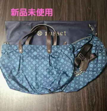 russet 네이비 숄더백