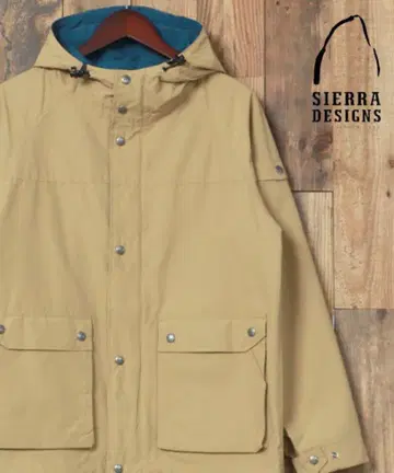 시에라 디자인 마운틴 파카 60/40 M 베이지 네이비 숏 기장