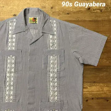 90s Guayabera 과야베라 쿠바 셔츠 반팔
