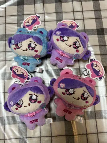 시나쿠마 마스코트 봉제 인형 4점 세트