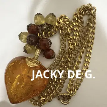 프랑스 빈티지 JACKY DE G 목걸이