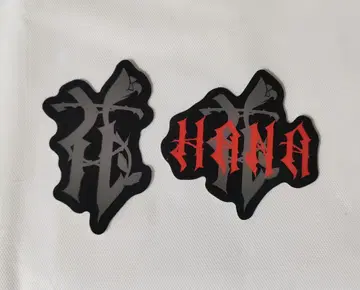 hana 로고 스티커 스티커