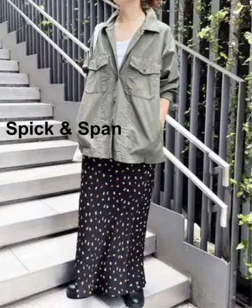 새상품급 Spick & Span PASTEL 머메이드 맥시 스커트 36