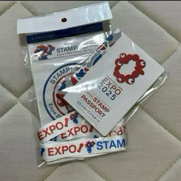 Expo 2025 오사카 엑스포 스탬프 여권 스탬프 케이스 세트