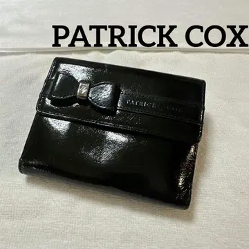 PATRICK COX (패트릭 콕스) 반지갑 블랙 리본