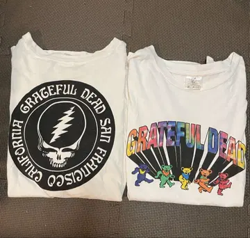 Grateful Dead 티셔츠 2매 세트 그레이트풀 데드 밴t