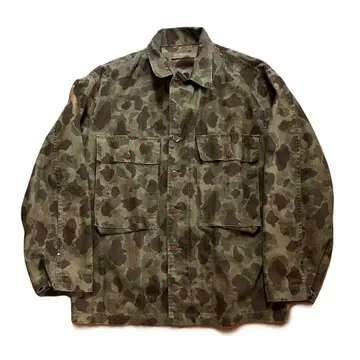 40년대 US ARMY HBT 프로그 스킨 덕 헌터 빈티지