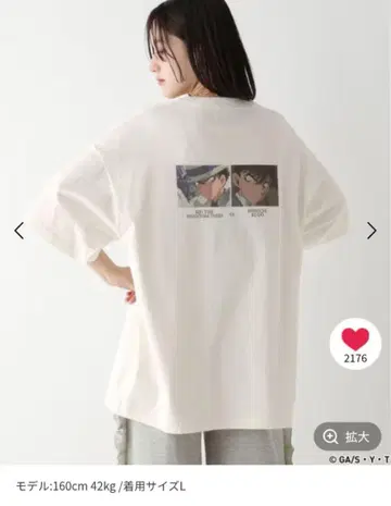 완판템 레이지블루 명탐정 코난 콜라보 T셔츠