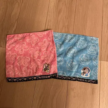 ANNA SUI 도라에몽 핸드 타월 2매 세트